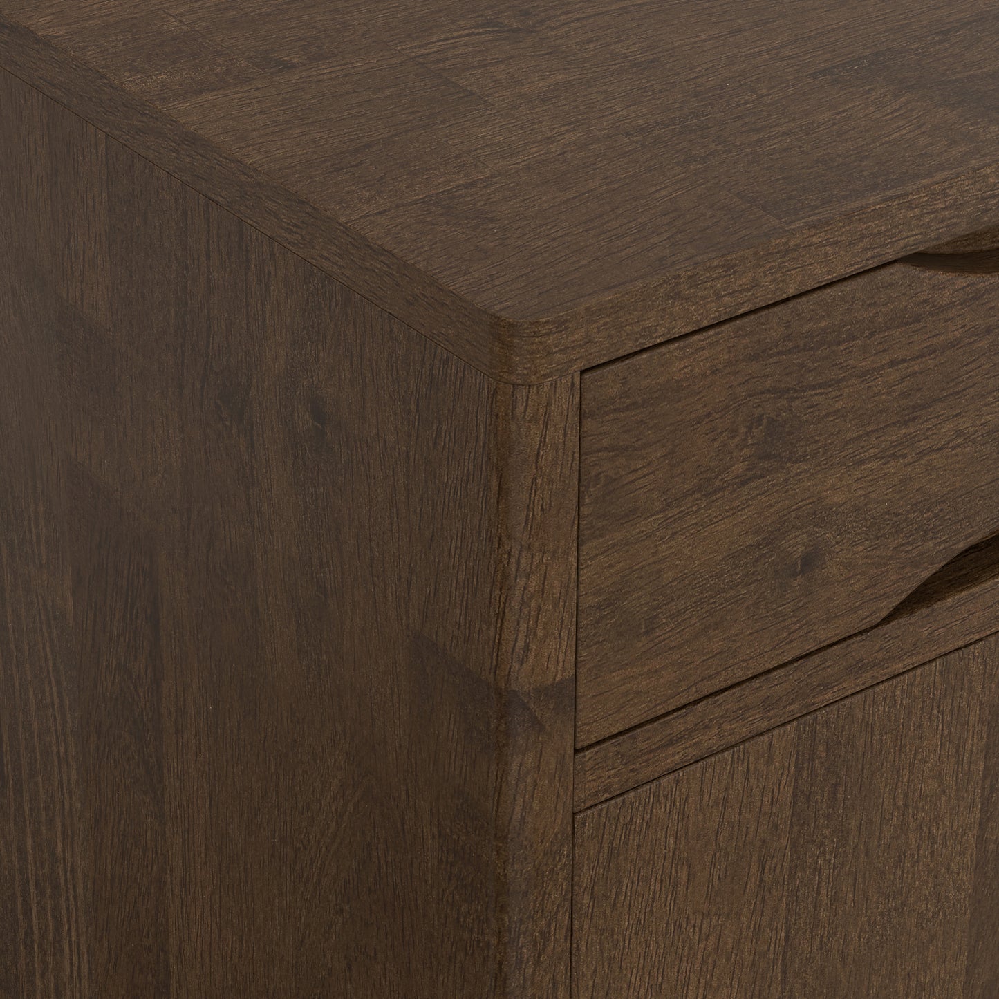 Walnut Brown | Harper Entryway Storage Cabinet