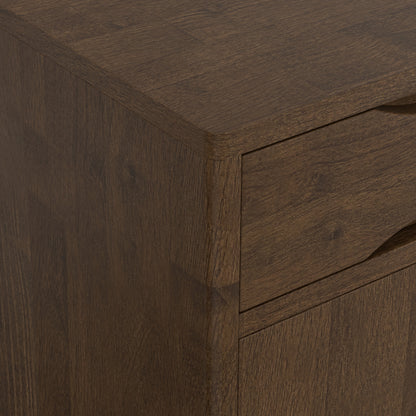 Walnut Brown | Harper Entryway Storage Cabinet