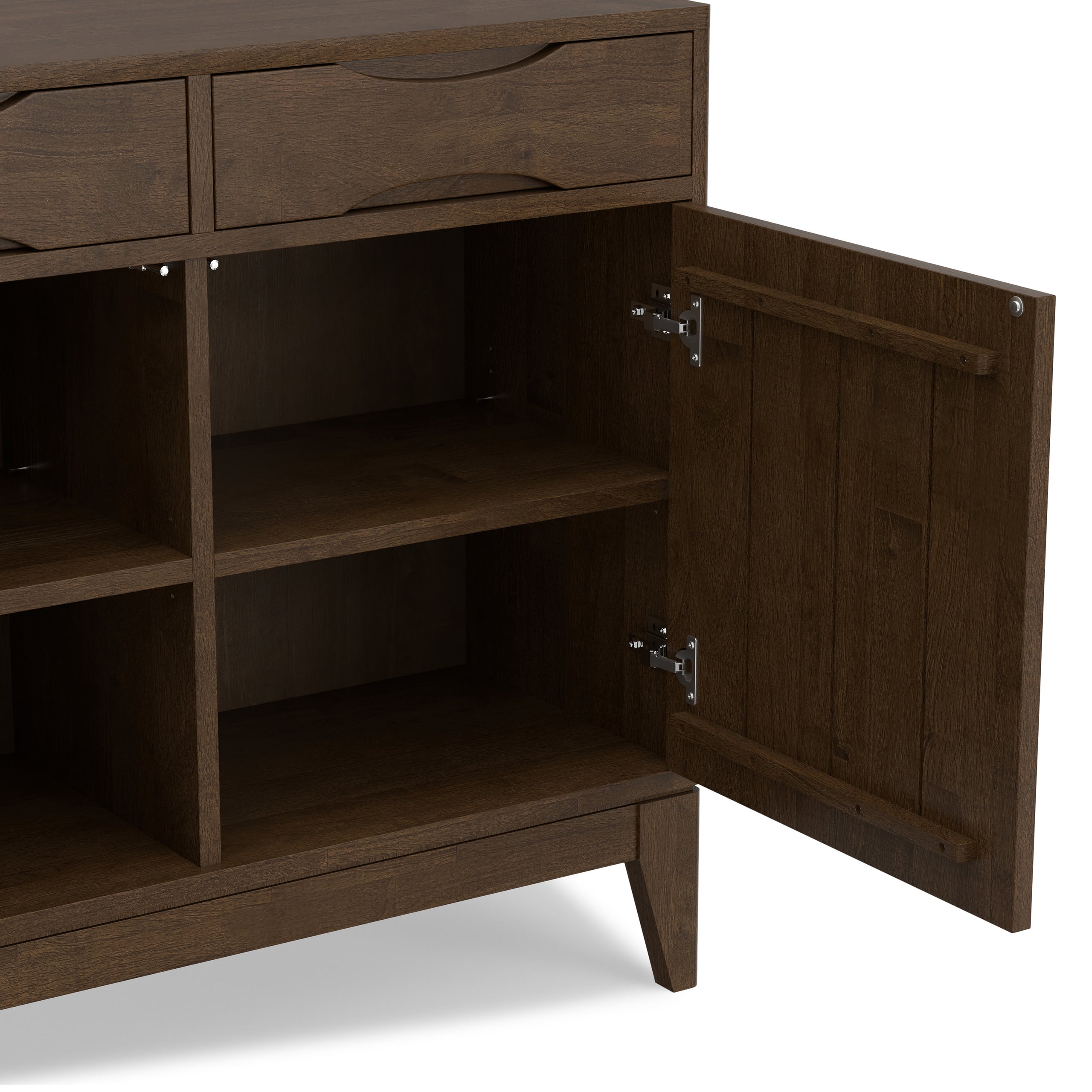 Walnut Brown | Harper Entryway Storage Cabinet