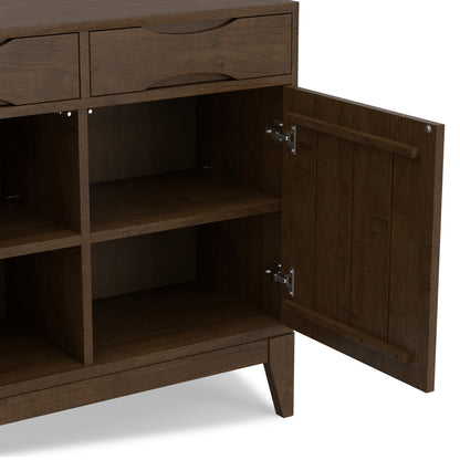Walnut Brown | Harper Entryway Storage Cabinet