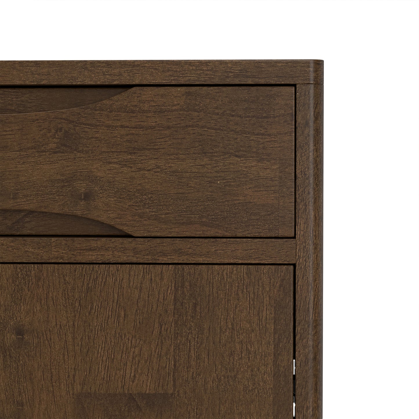 Walnut Brown | Harper Entryway Storage Cabinet