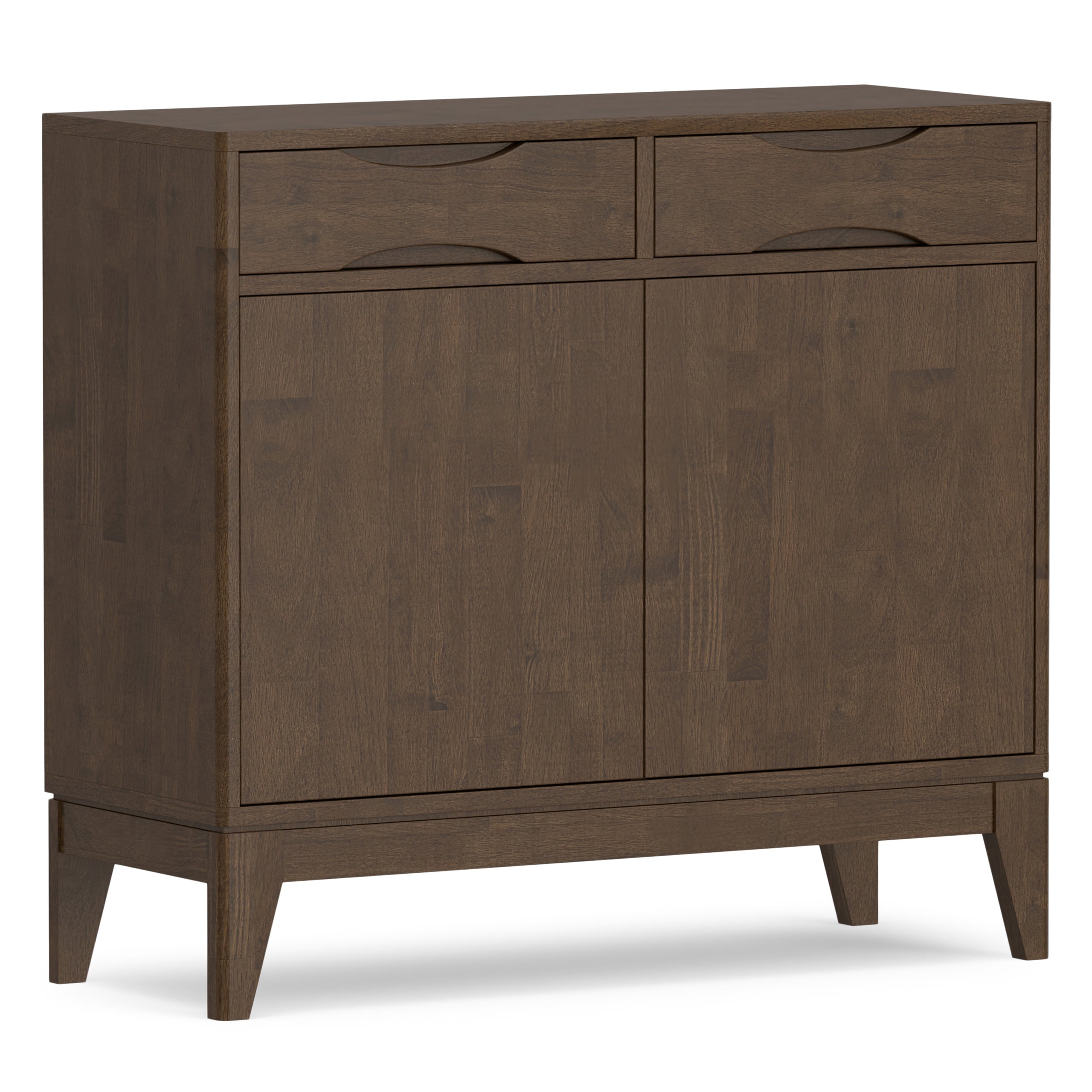 Walnut Brown | Harper Entryway Storage Cabinet