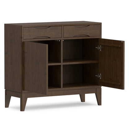 Walnut Brown | Harper Entryway Storage Cabinet