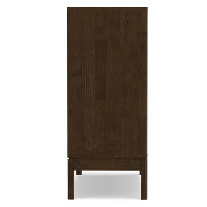 Walnut Brown | Harper Entryway Storage Cabinet