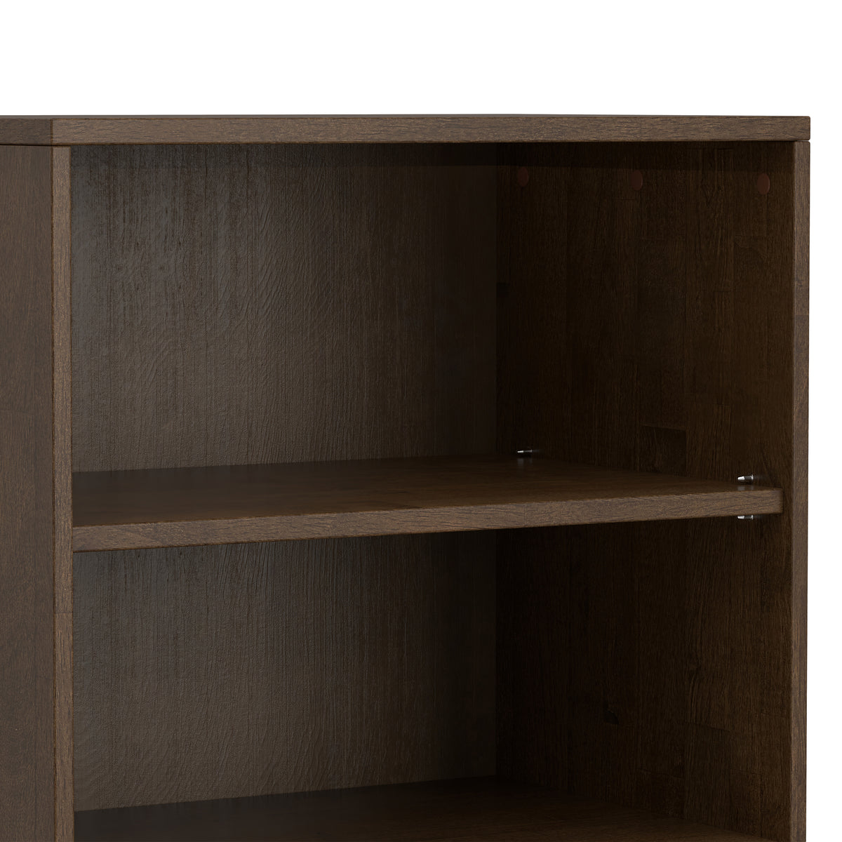 Walnut Brown | Harper 5 Shelf Bookcase