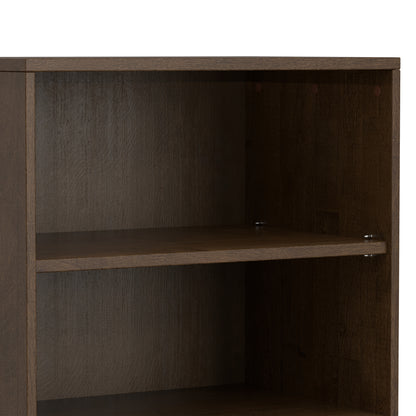Walnut Brown | Harper 5 Shelf Bookcase