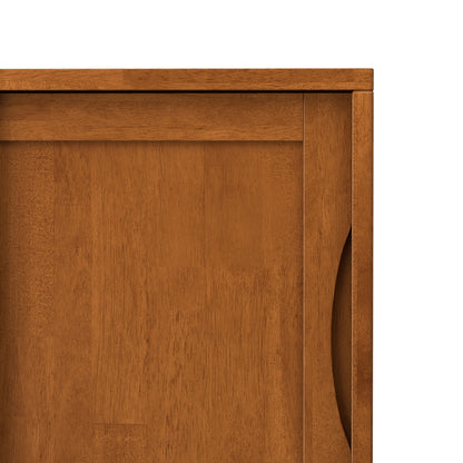 Teak Brown | Harper Low Storage Cabinet