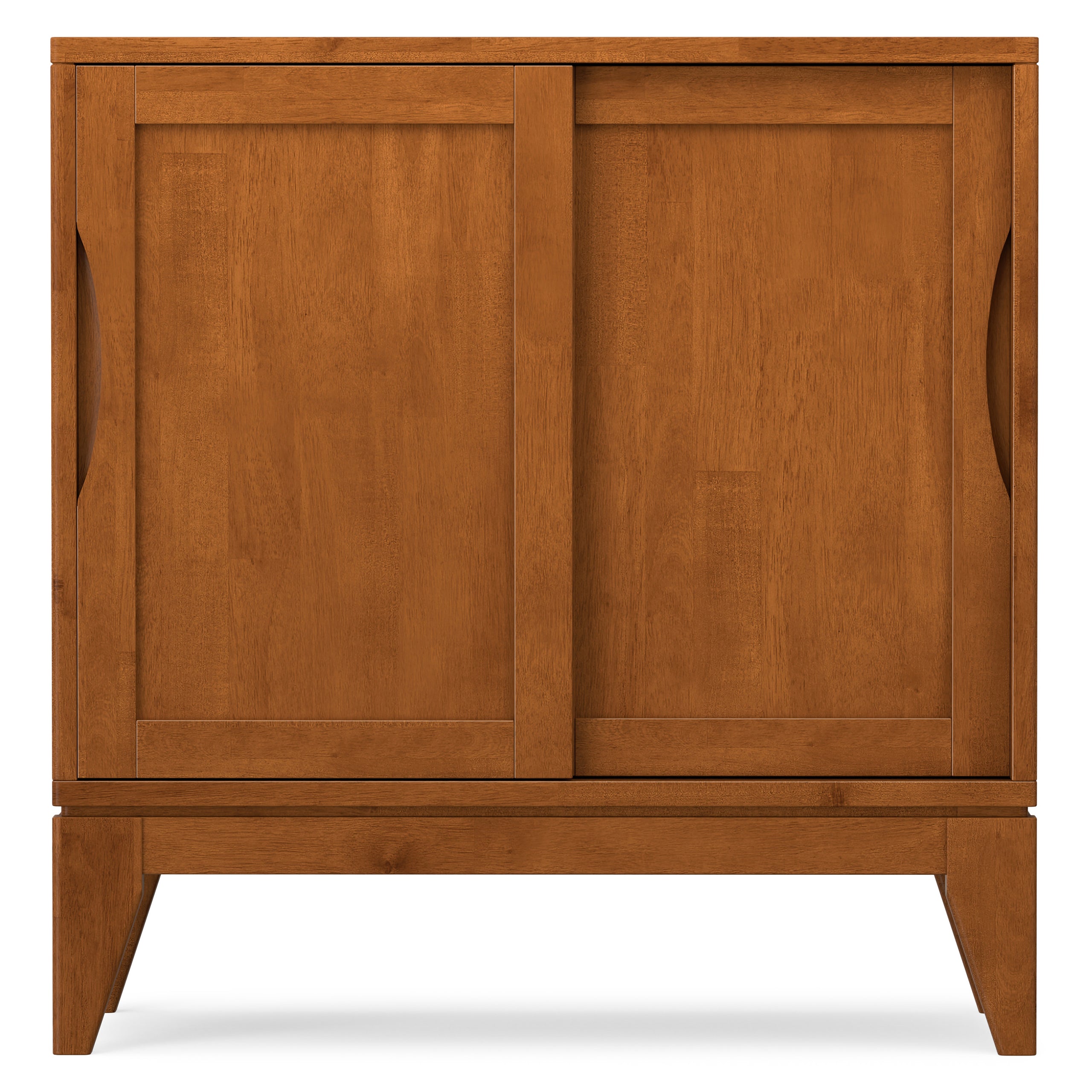 Teak Brown | Harper Low Storage Cabinet