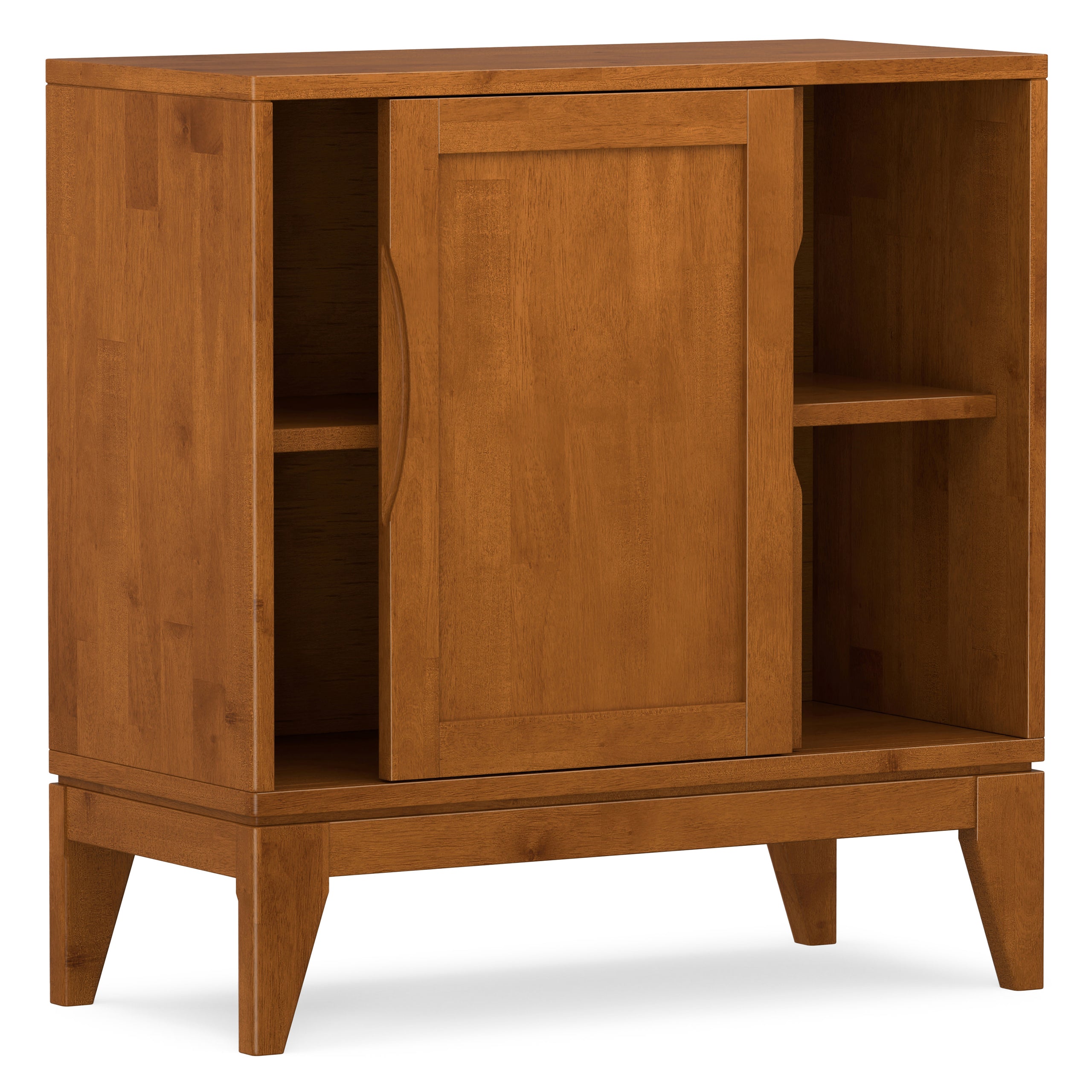 Teak Brown | Harper Low Storage Cabinet