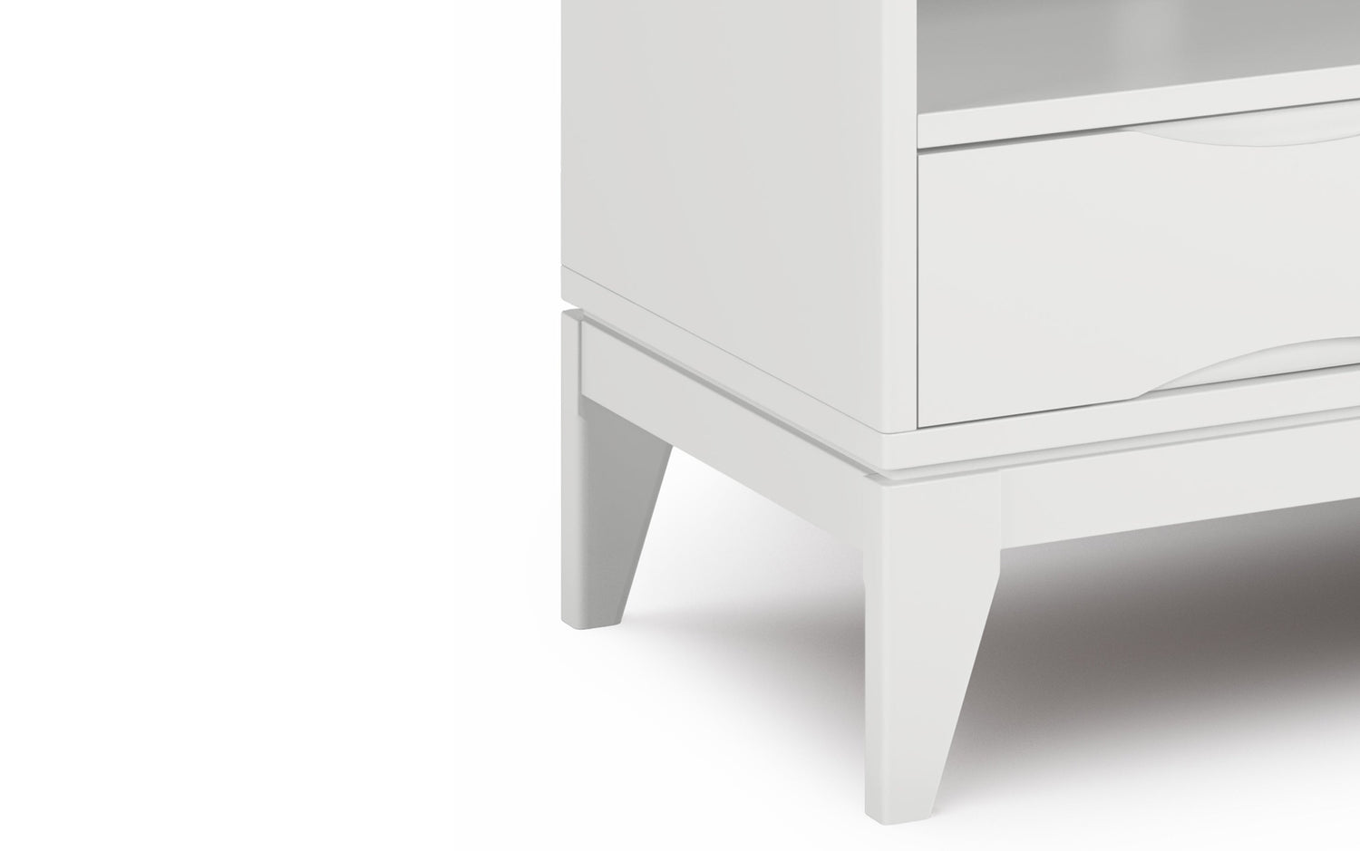 White | Harper 60 inch TV Media Stand