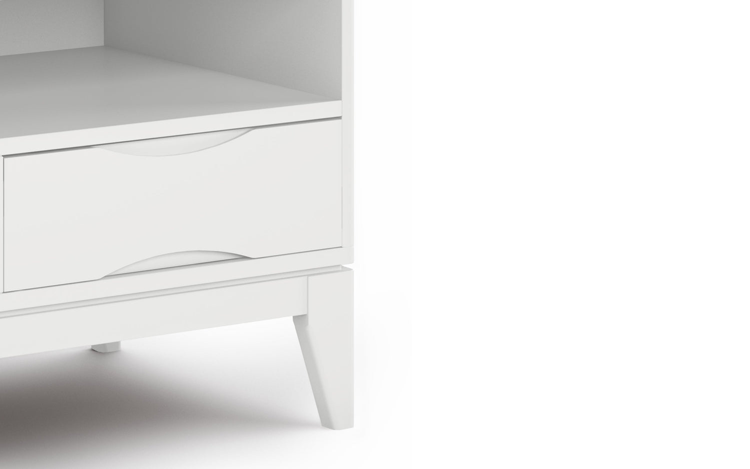 White | Harper 60 inch TV Media Stand