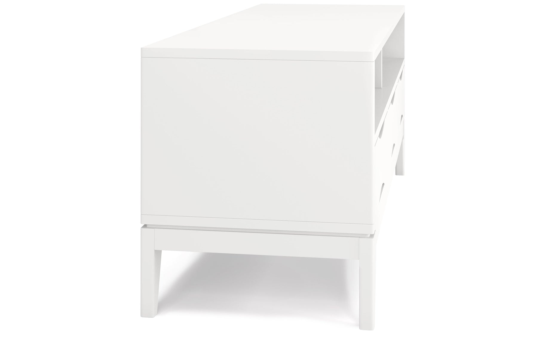 White | Harper 60 inch TV Media Stand