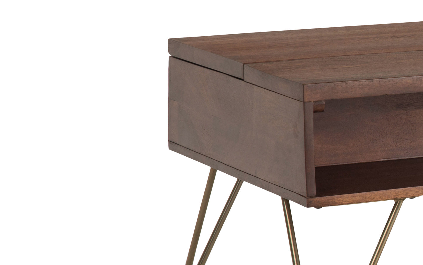 Umber Brown Gold Mango | Hunter Coffee Table