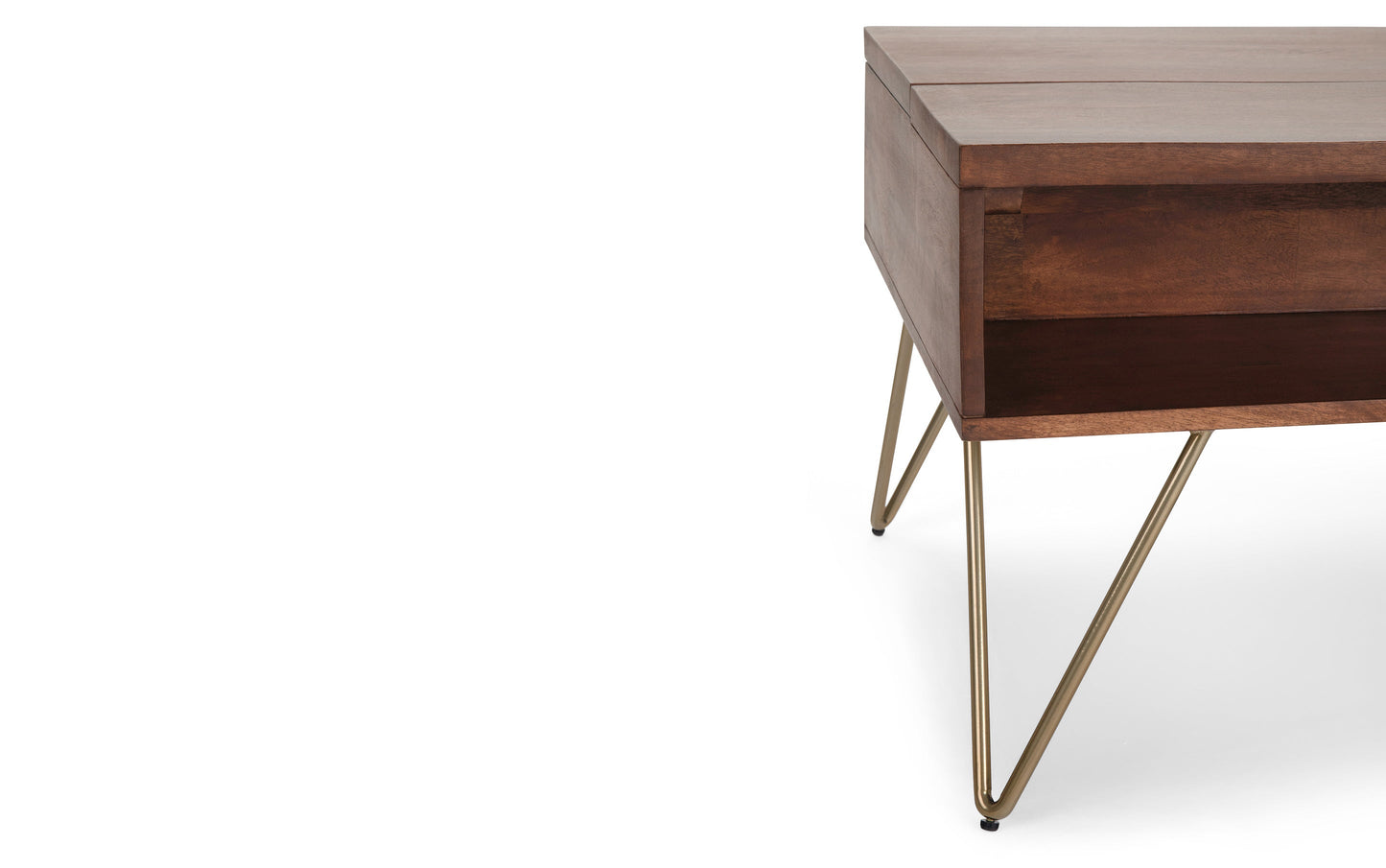 Umber Brown Gold Mango | Hunter Coffee Table