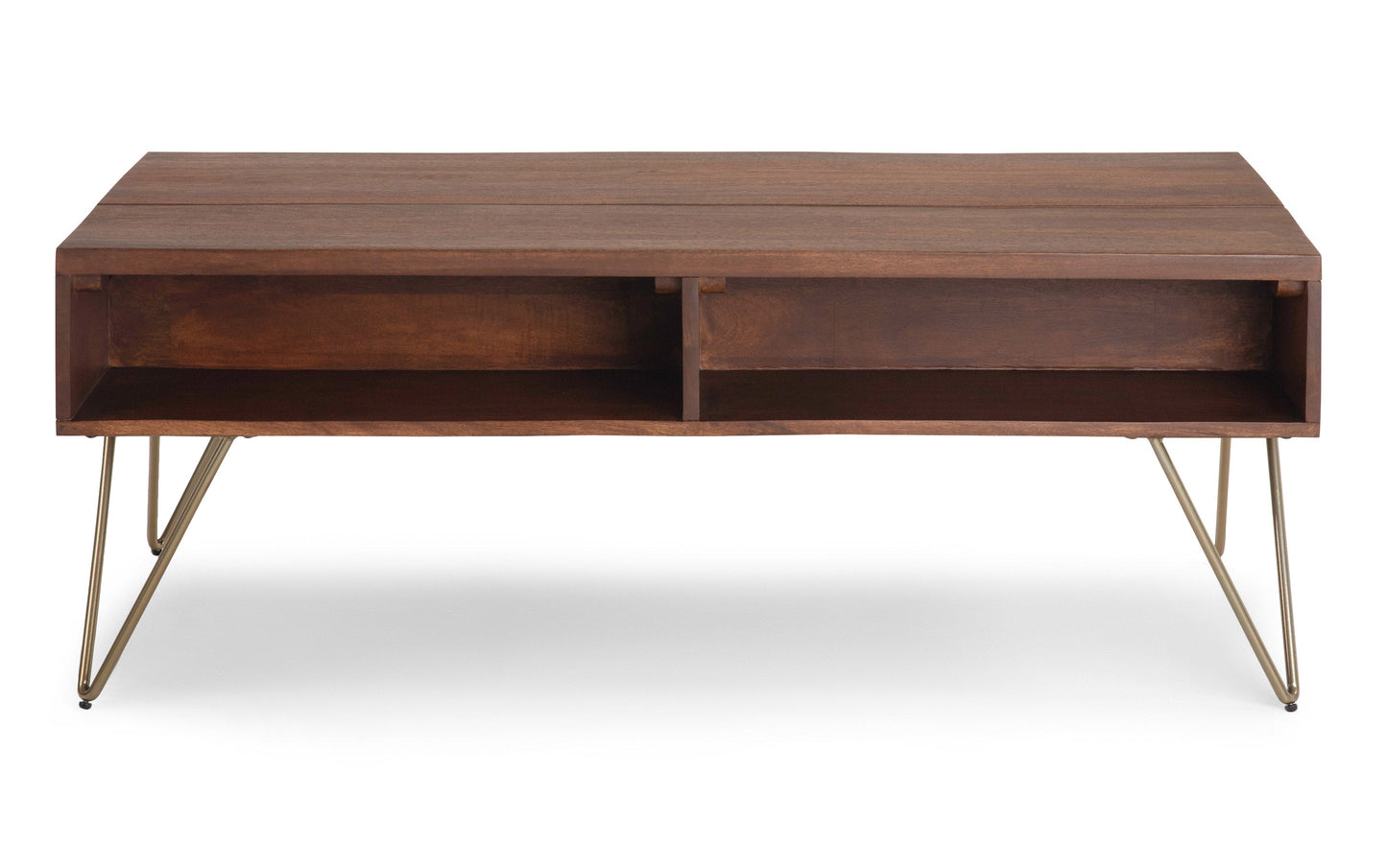 Umber Brown Gold Mango | Hunter Coffee Table