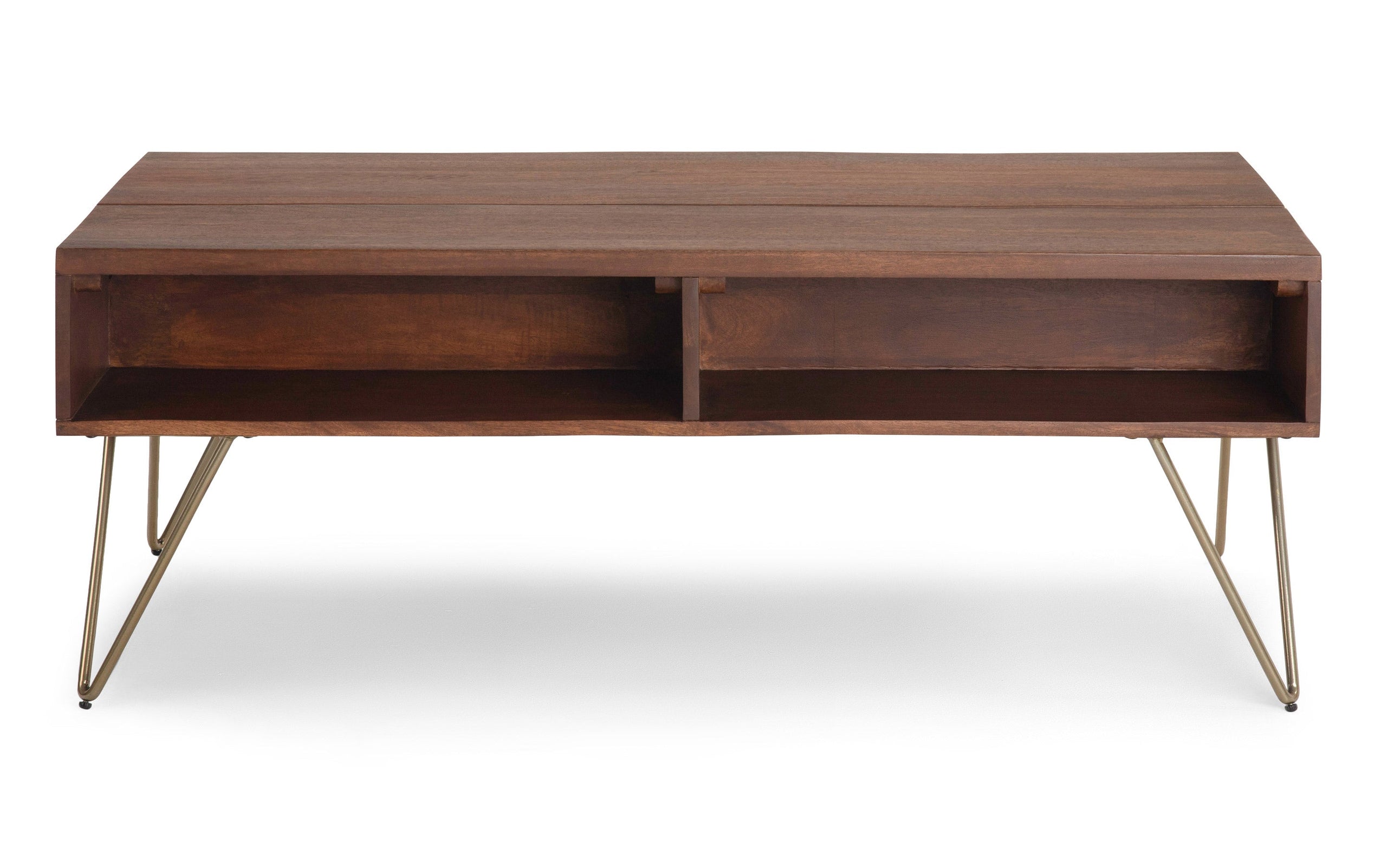Umber Brown Gold Mango | Hunter Coffee Table