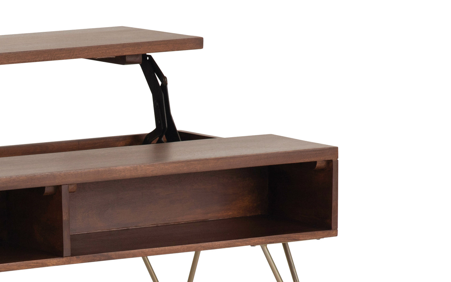 Umber Brown Gold Mango | Hunter Coffee Table