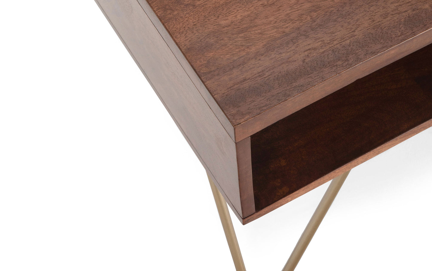 Umber Brown Gold Mango | Hunter Coffee Table
