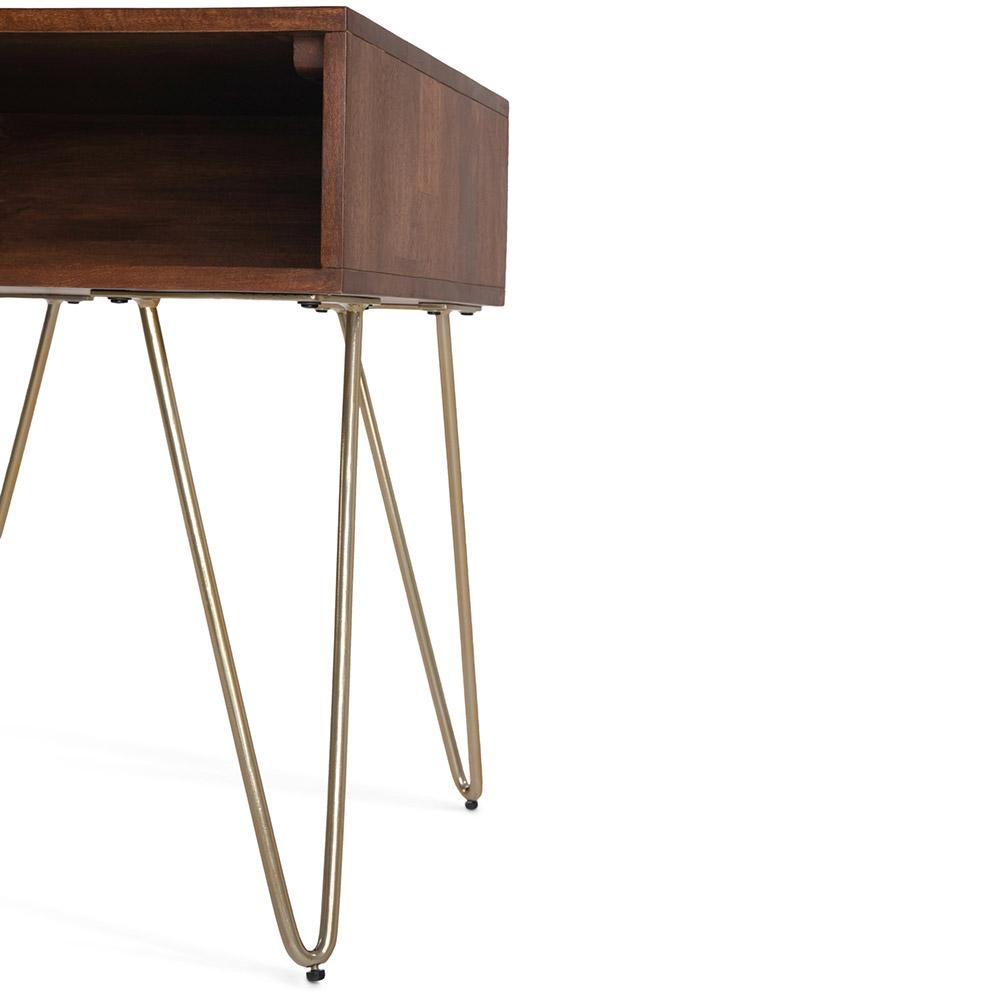 Umber Brown Stain Mango | Hunter End Table