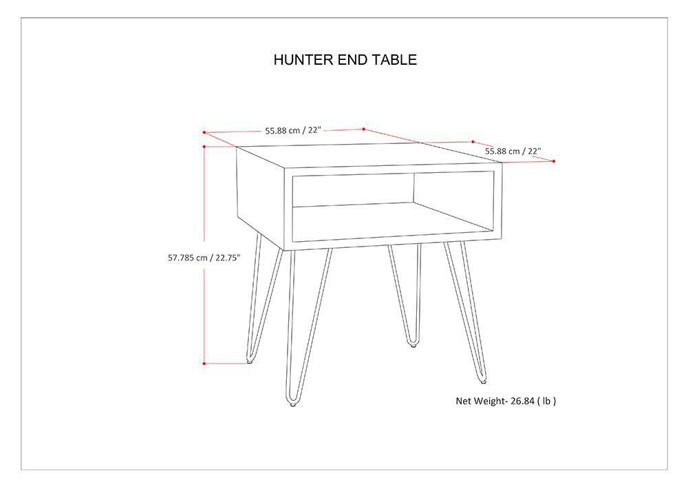 Natural Mango| Hunter End Table