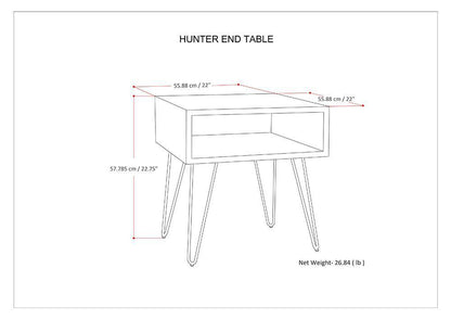 Natural Mango| Hunter End Table