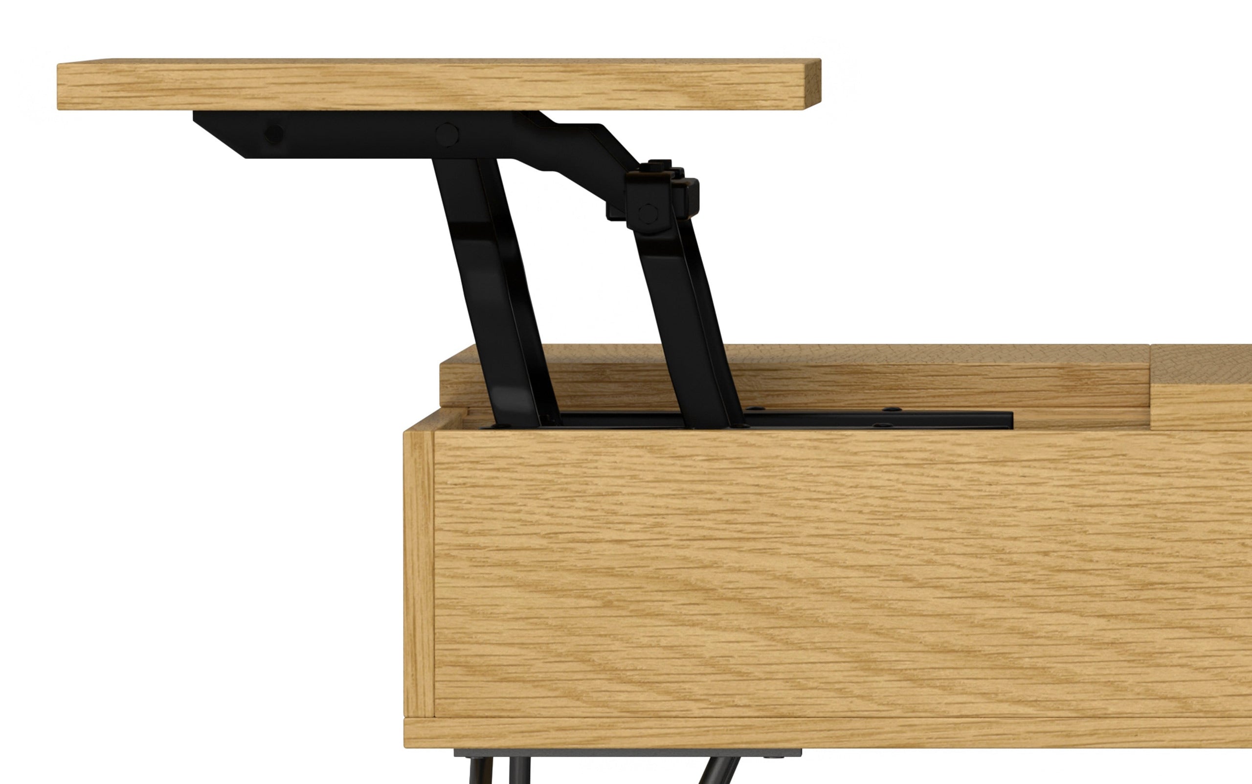 Oak Oak | Hunter Lift Top Square Coffee Table
