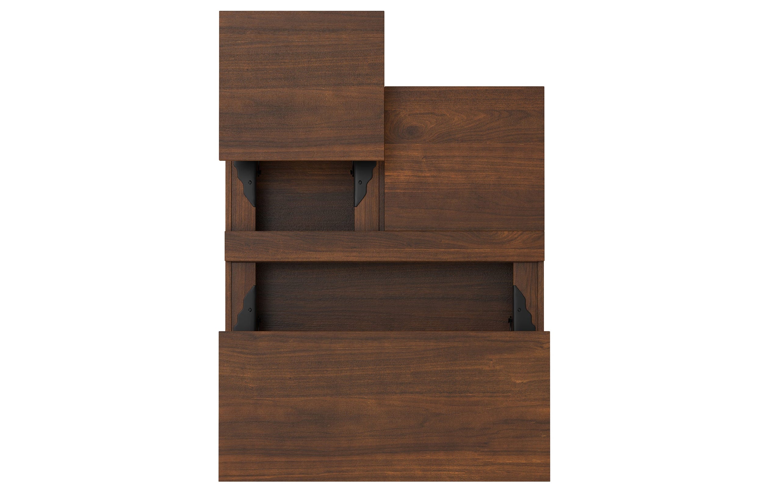 Walnut Walnut | Hunter Lift Top Square Coffee Table