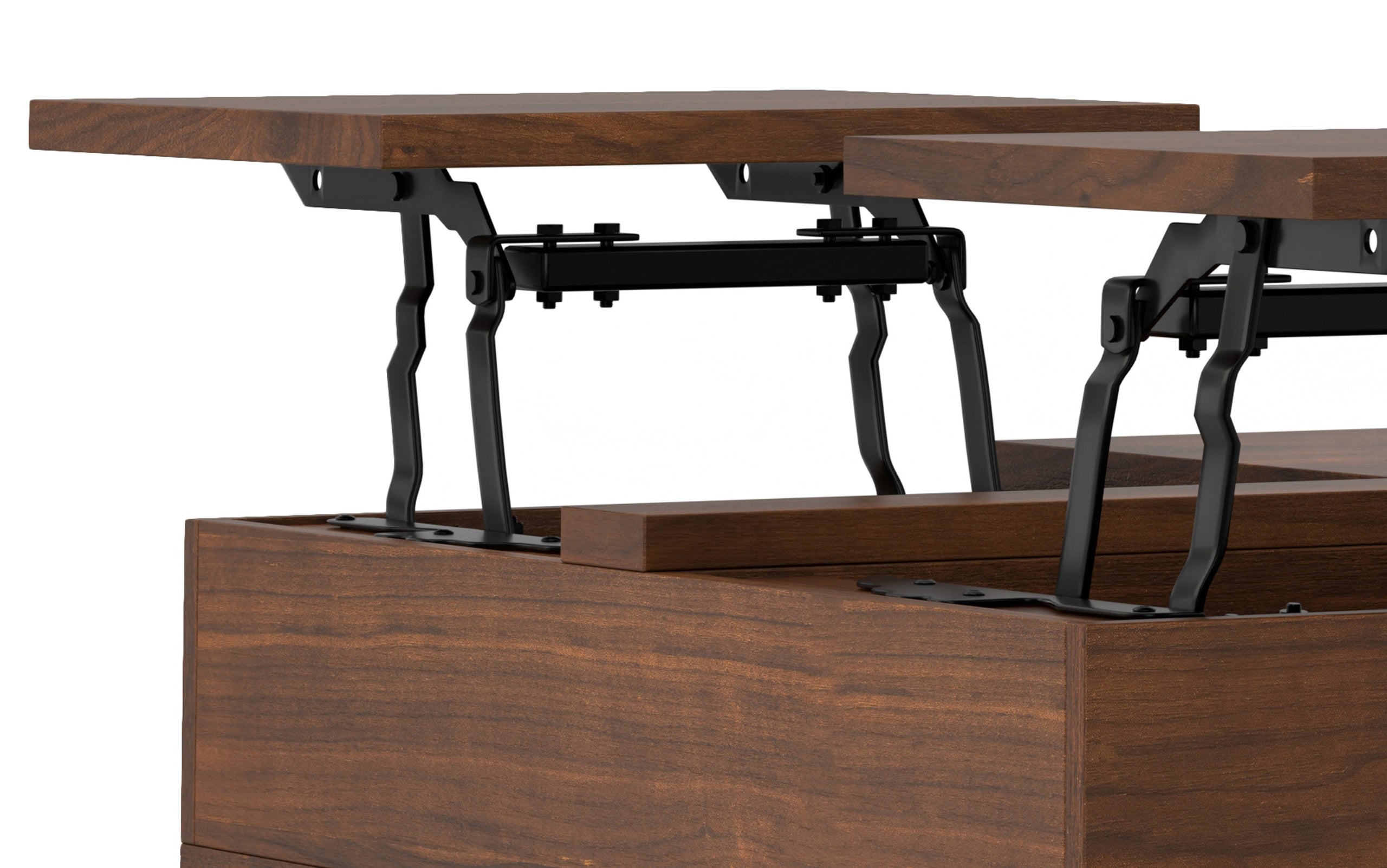 Walnut Walnut | Hunter Lift Top Square Coffee Table
