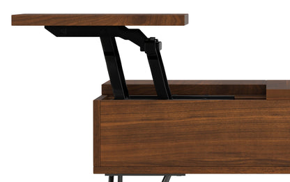 Walnut Walnut | Hunter Lift Top Square Coffee Table