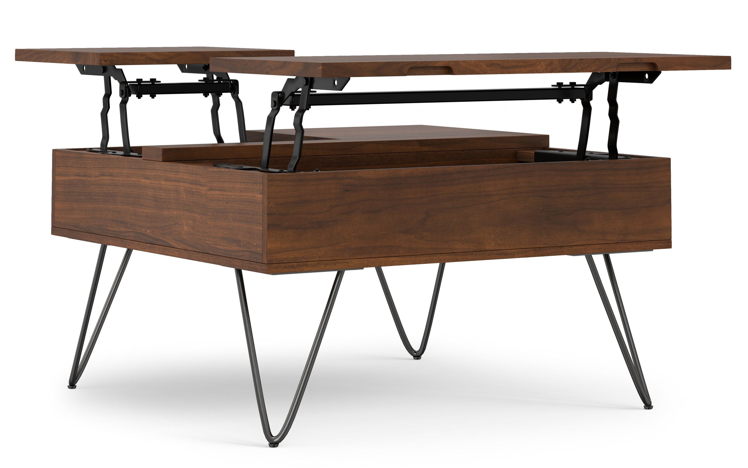 Walnut Walnut | Hunter Lift Top Square Coffee Table