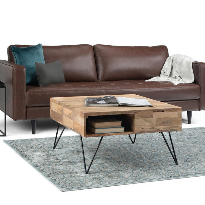 Hunter Lift Top Square Coffee Table | Living Room Tables – Simpli Home