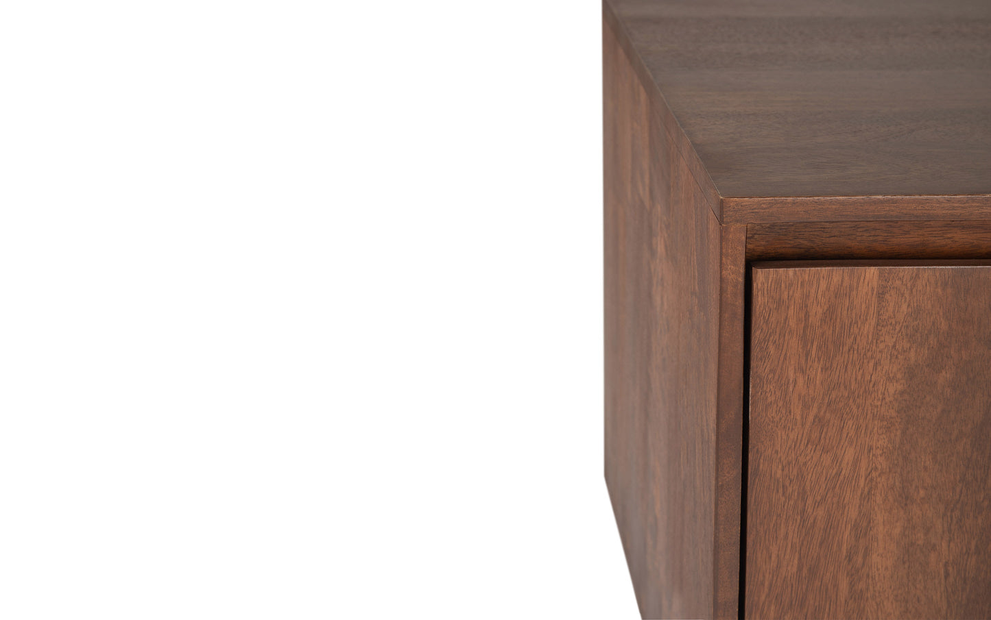 Umber Brown Mango | Hunter TV Media Stand in Mango