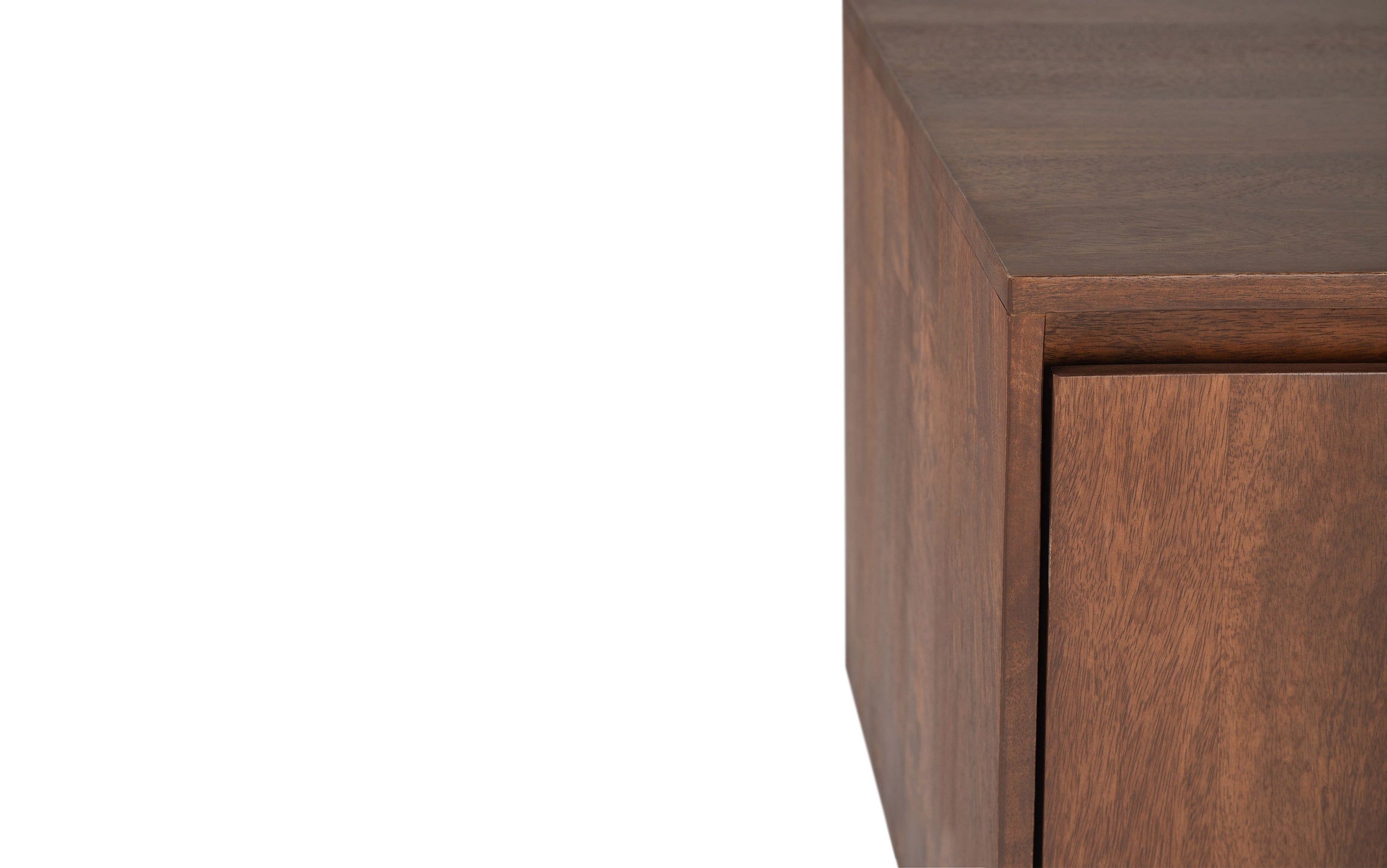 Umber Brown Mango | Hunter TV Media Stand in Mango