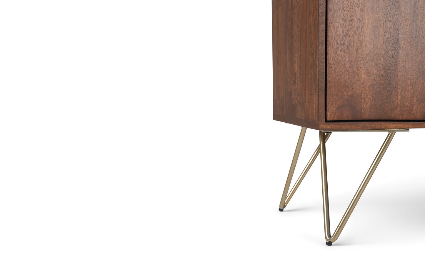 Umber Brown Mango | Hunter TV Media Stand in Mango
