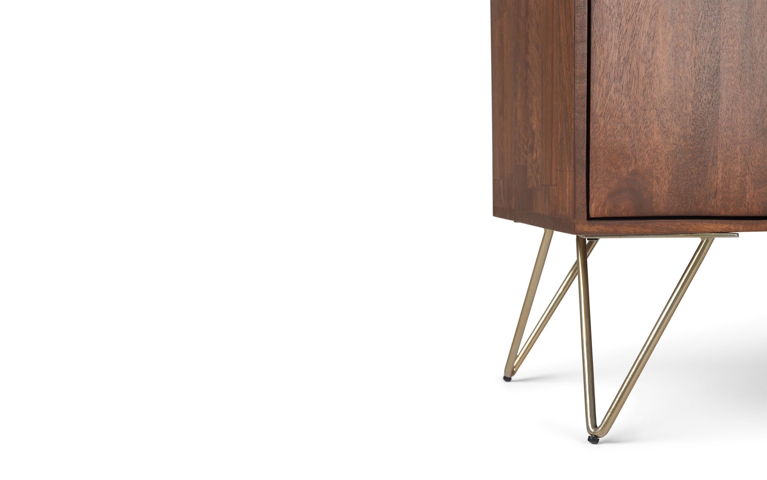 Umber Brown Mango | Hunter TV Media Stand in Mango