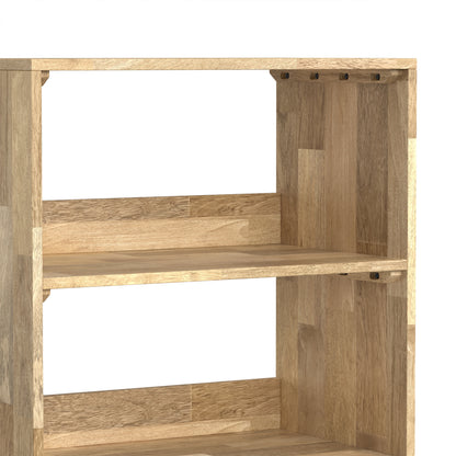 Refined Natural Mango | Hunter Tall Bookcase in Mango