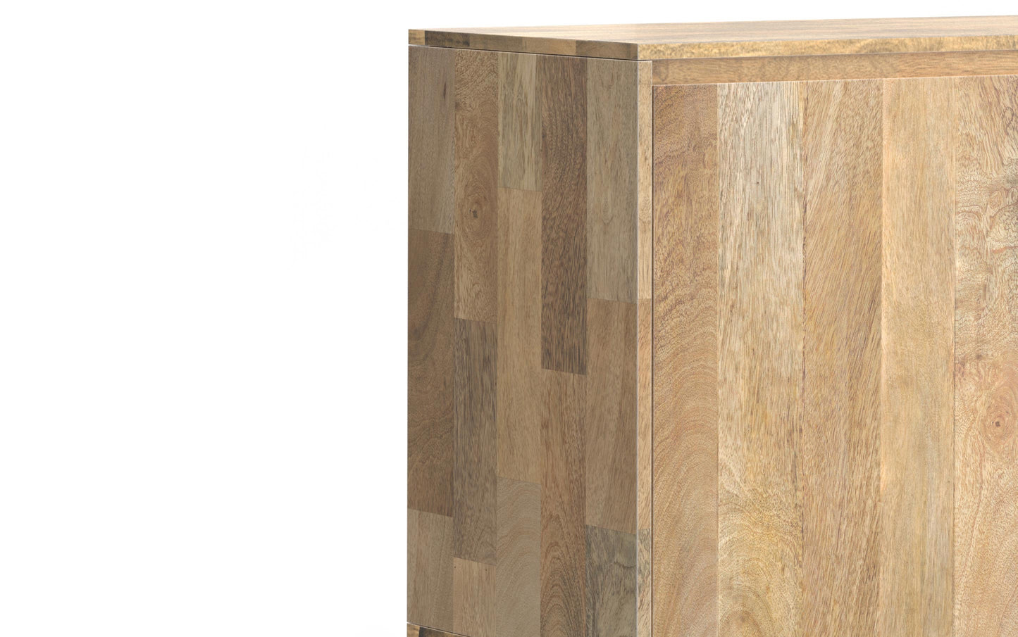 Natural Solid Wood - Mango | Hunter 3 Door Sideboard Buffet