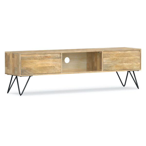 68 Inch TV Stand | Hunter Industrial Media Console – Simpli Home