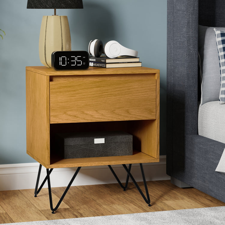 Oak Oak | Hunter Nightstand in Oak
