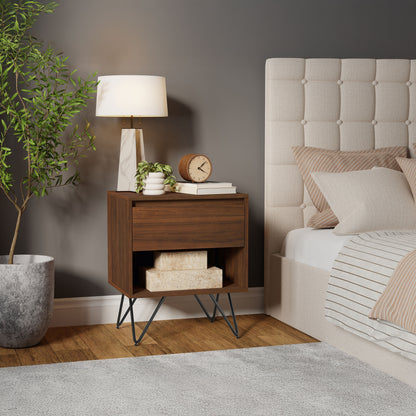 Walnut Walnut | Hunter Nightstand in Walnut