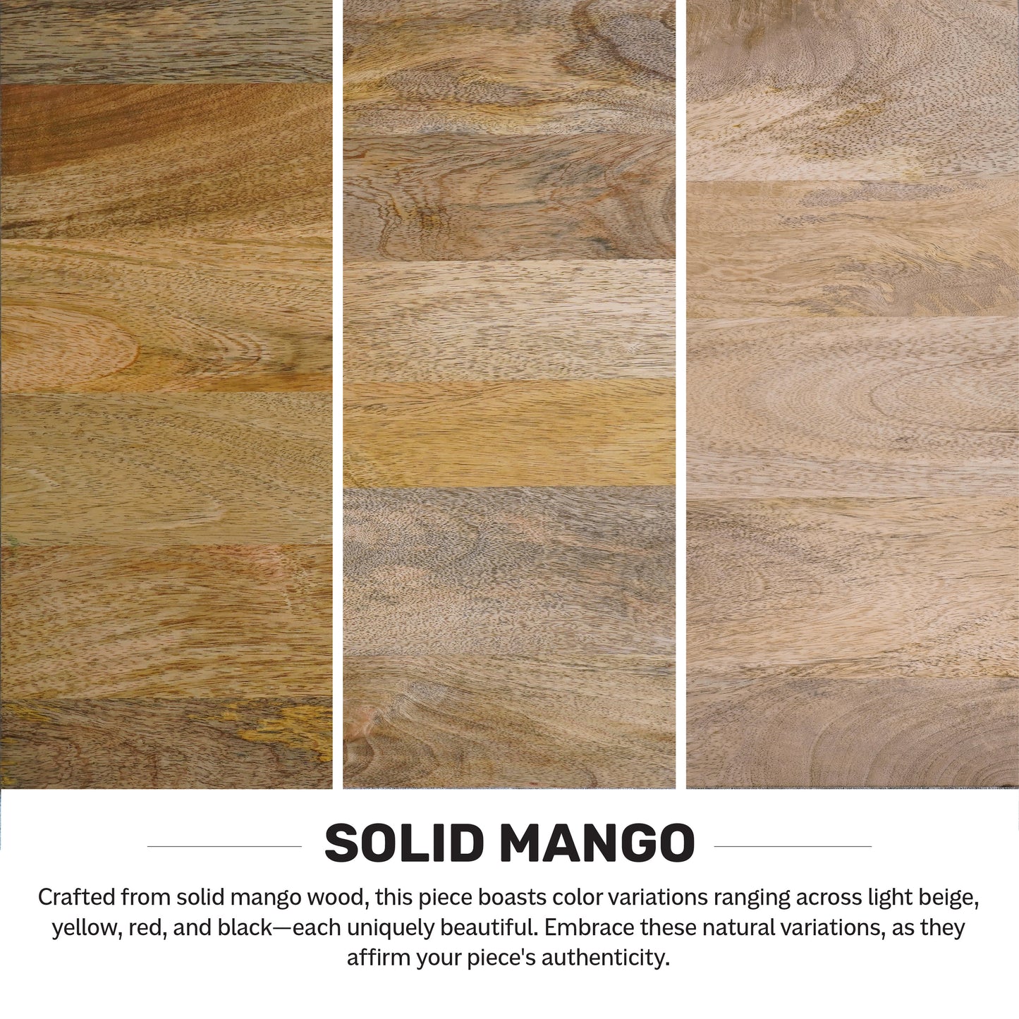 Square 42 inch | Hunter 42 inch Square Dining Table in Mango