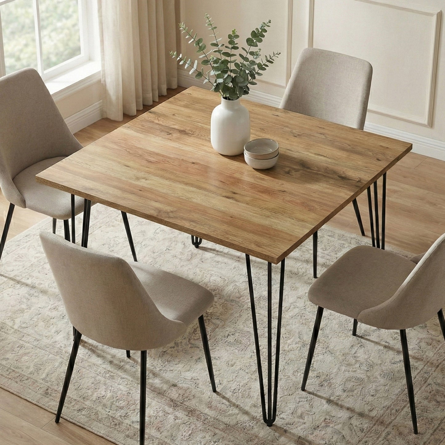 Square 42 inch | Hunter 42 inch Square Dining Table in Mango