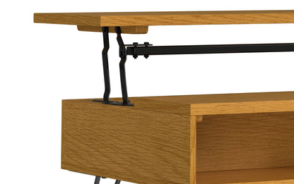 Oak Black Oak | Hunter Small Lift Top Coffee Table