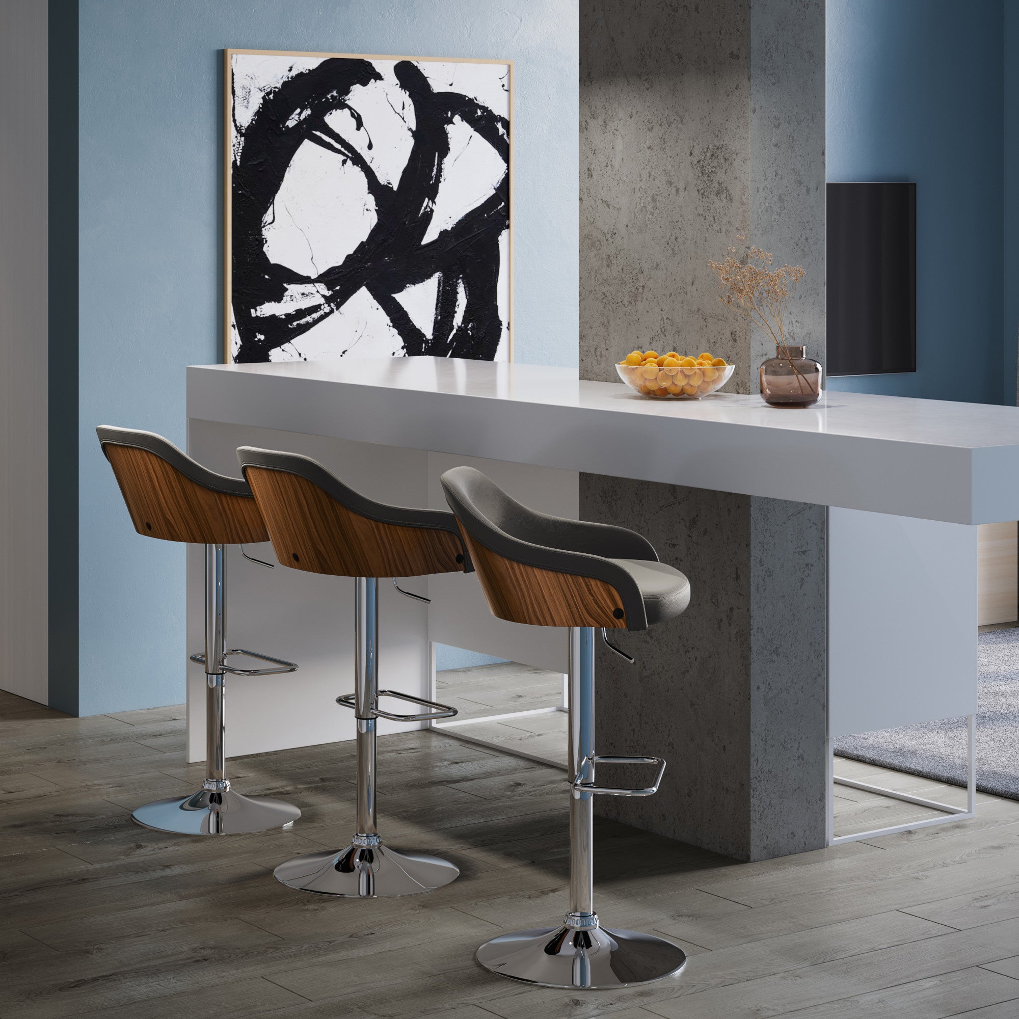 Hutton Adjustable Bar Stool