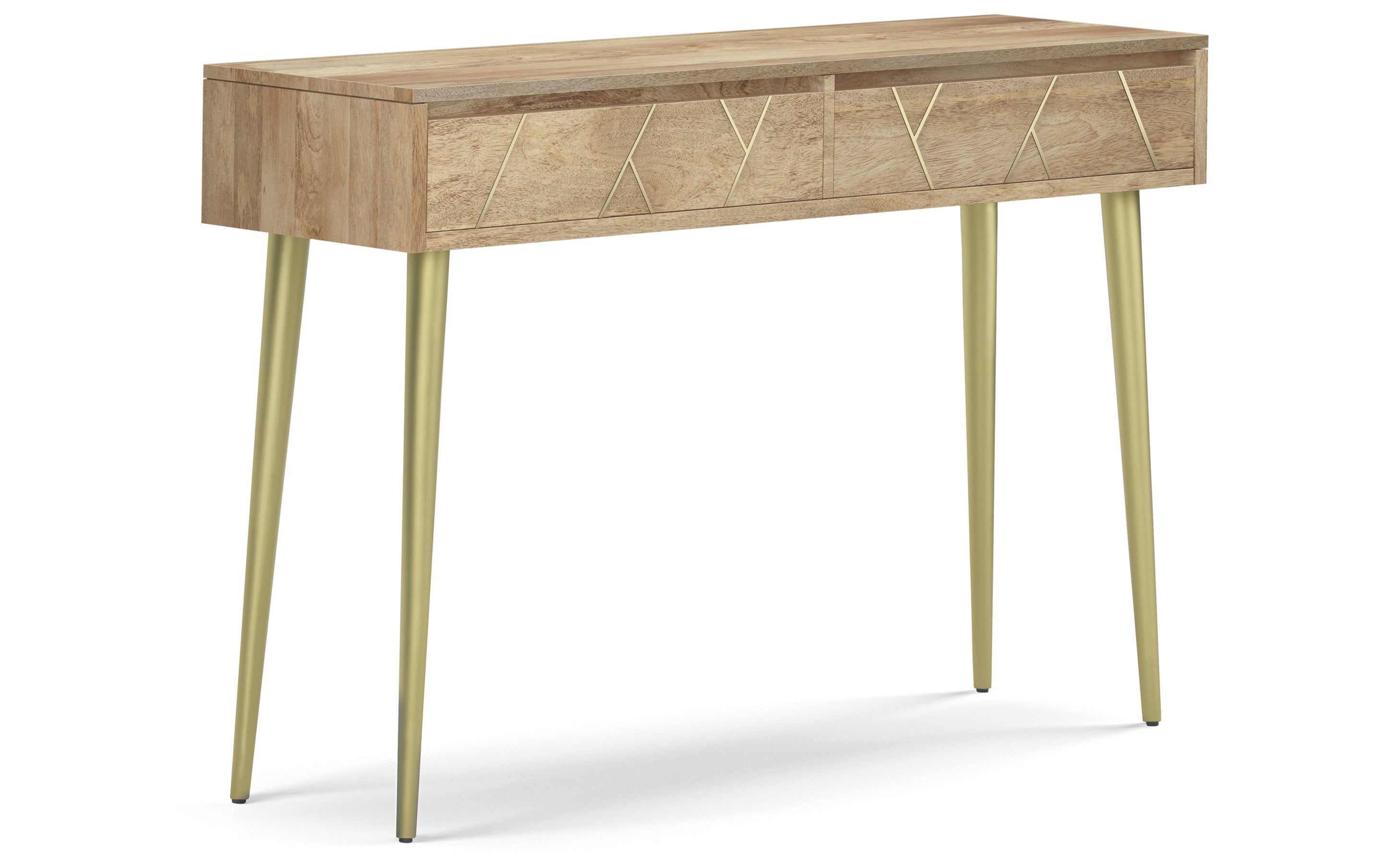 Solid Mango Console Table | Jager Console Table – Simpli Home