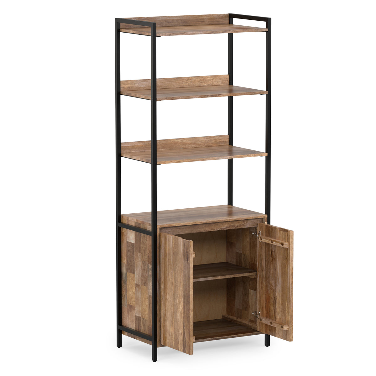 Kelsey Large Bookshelf with Cabinet