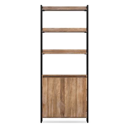 Kelsey Large Bookshelf with Cabinet
