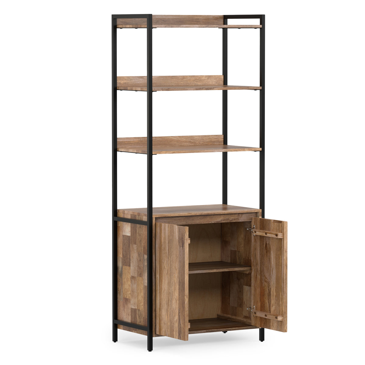 Kelsey Large Bookshelf with Cabinet