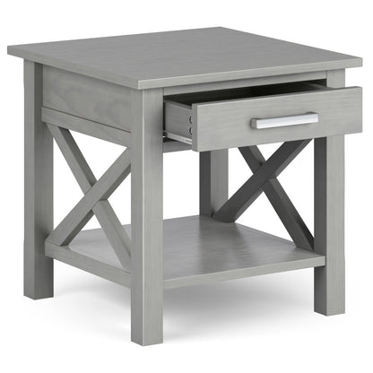 Fog Grey | Kitchener 20.5 inch End Side Table