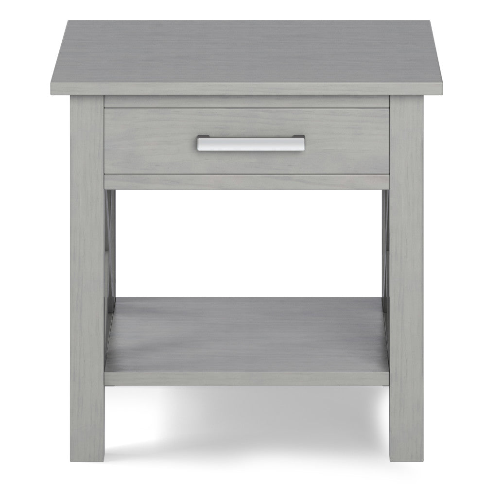 Fog Grey | Kitchener 20.5 inch End Side Table